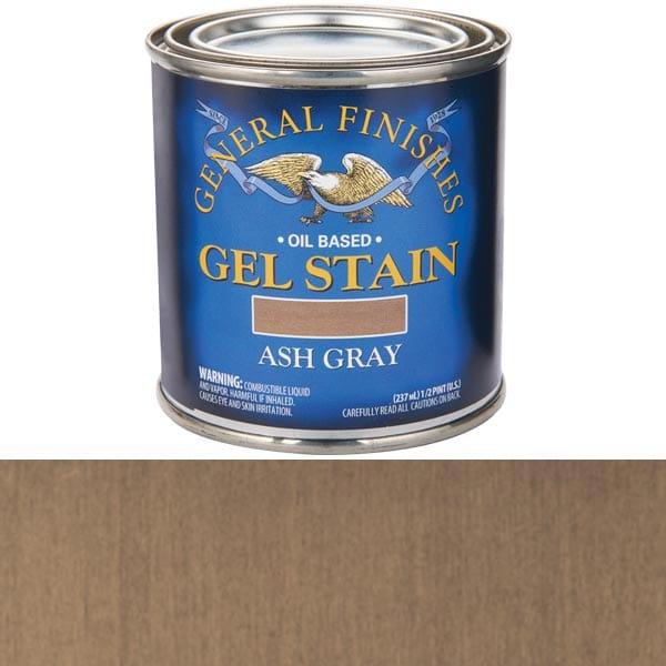 Gel Stain - Oil Based - Color:Ash Gray - Size:8-oz